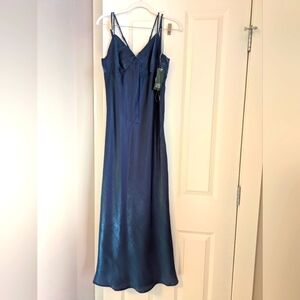 Wild Fable Maxi Dress Blue Sleeveless